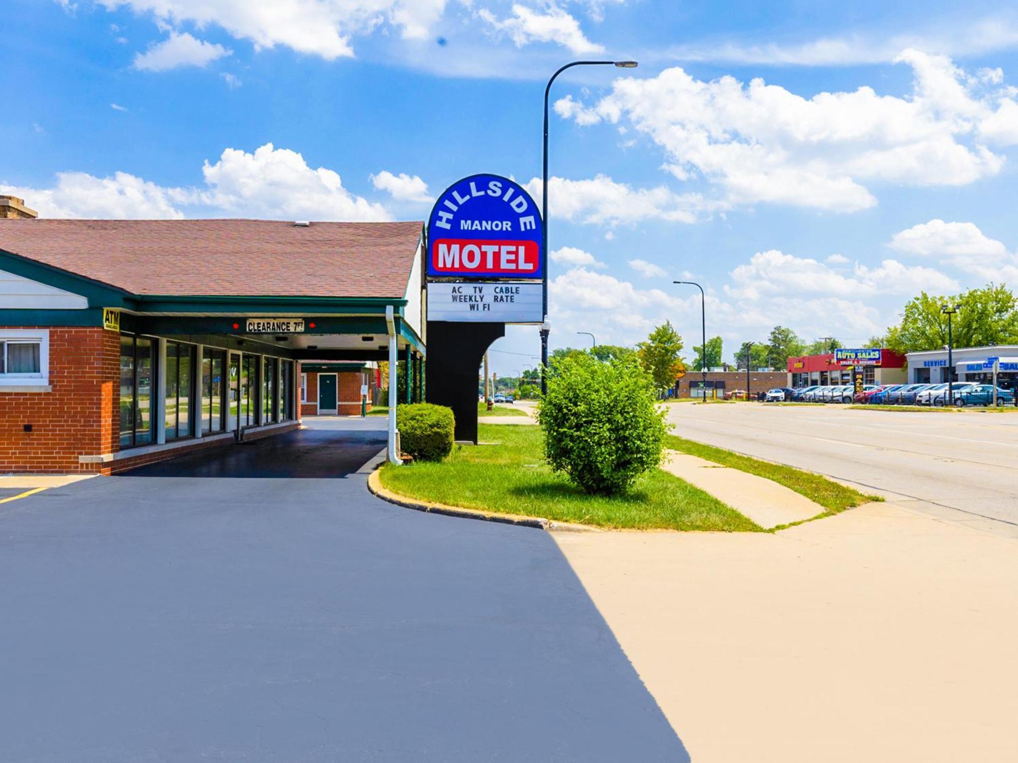 Manor Motel By Oyo Near Oak Brook Chicago Westchester 힐사이드 외부 사진